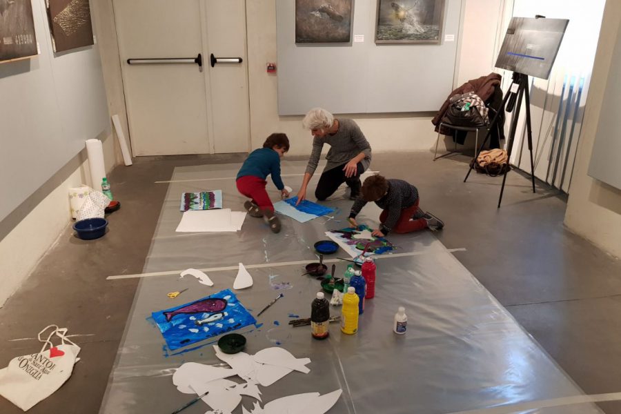 Artists for Whale al Galata Museo del Mare